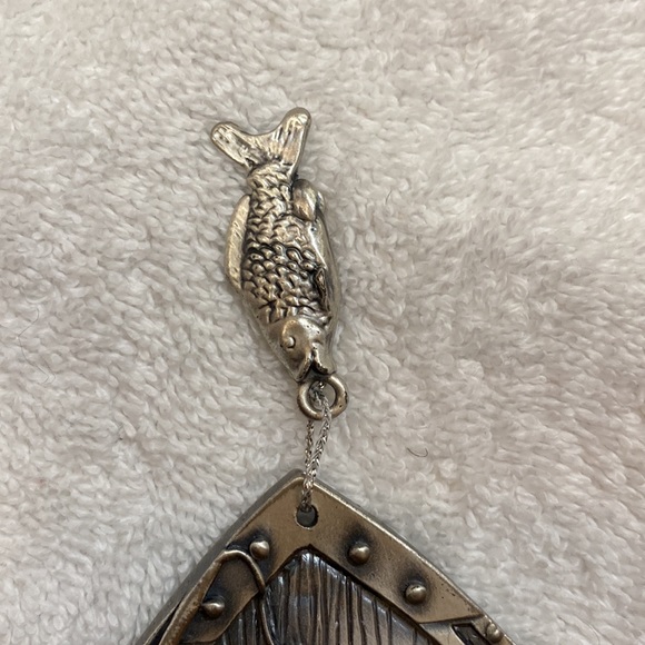 Vintage Sixtress Pewter Double Photo Frames - 3X2 Lot of 2 - Picture 2 of 6